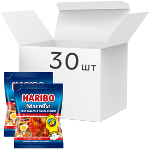 Упаковка цукерок жувальних HARIBO Starmix 80 г х 30 шт (9002975727112) краща модель в Хмельницькому