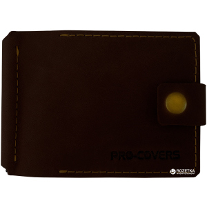 Затискач для грошей Pro-Covers PC03980035 Темно-коричневий (2503980035003) ТОП в Хмельницькому