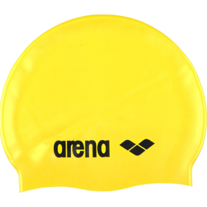 Шапочка для плавання Arena Classic Silicone Jr 91670-035 Yellow Black (3468335686059) рейтинг
