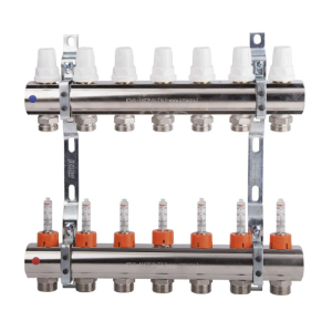 Колектор З витратоміром 1"*7 Icma К 013 надійний