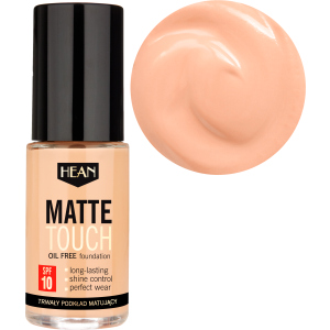 Основна основа Hean Matte Touch foundation 007 пісок 30 мл (5907474472324) в Хмельницькому