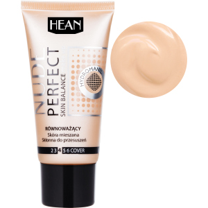 Основа під макіяж Hean Nude Perfect foundation 600 ваніль 30 мл (5907474428017) краща модель в Хмельницькому