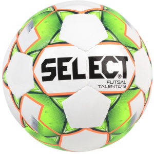 М'яч футзальний Select Futsal Talento 9 №2 White-Green-Orange (5703543187126) ТОП в Хмельницькому