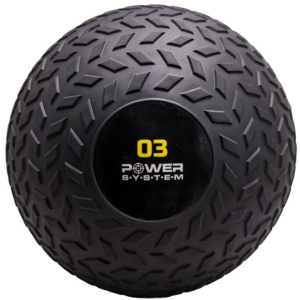 Мяч Power System SlamBall для кросфита и фитнеса PS-4114 3 кг (PS-4114_3kg) надежный