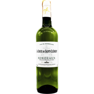 Вино De Mour La Croix de Staint Clement Bordeaux Blanc белое сухое 0.75 л 12.5% (3491871013638) надежный