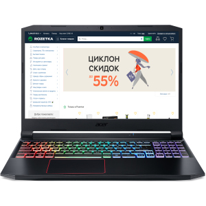 Ноутбук Acer Nitro 5 AN515-55-51Y2 (NH.Q7QEU.009) Obsidian Black краща модель в Хмельницькому