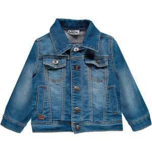 Джинсовая куртка MEK 191MDAA006-147 110 см Синяя (8053506189689) надежный