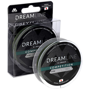 Шнур Mikado Dream Line Competition 8-Braid 300 м 0.18 мм 18.32 кг Зелений (ZDL000G-300-018) в Хмельницькому