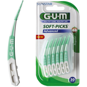 Набір міжзубних щіток GUM Soft-Picks Advanced 30 шт (7630019902366) в Хмельницькому