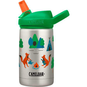 Спортивная термофляга для воды CamelBak 2284101040 eddy+ Kids Kids SST Vacuum Insulated 12oz Camping Foxes 0.35 л (886798025063) ТОП в Хмельницком