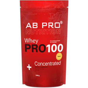 купити Protein AB PRO PRO 100 Whey Concentrated 1000 g Toffee (PRO1000ABTO39)