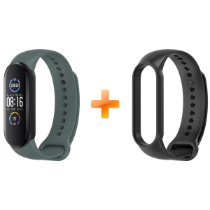 Xiaomi Mi Band 5 MiJobs Dual Color Crow Green/Black (MJ5-DSS019CGB) ТОП в Хмельницком