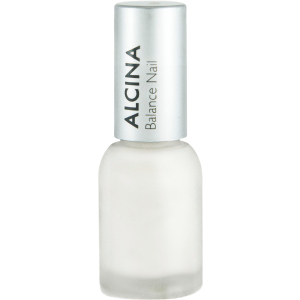 хороша модель Лак для нігтів Alcina Balance Nail Colour 050 Natural white 8 мл (4008666647146)