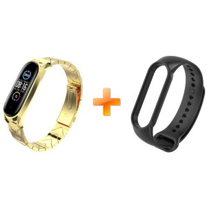 Xiaomi Mi Band 5 MiJobs Metal V-shape Gold (MJ5-VMS005G) ТОП в Хмельницком