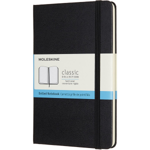 Нотатник Moleskine Classic 11,5 х 18 см 192 сторінок у крапку Чорна (8058647626611) в Хмельницькому