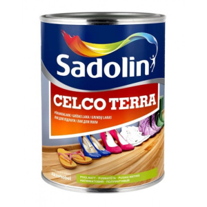 Лак для підлоги Sadolin Celco Terra Напівглянцевий Безбарвний 6 x 1 л ТОП в Хмельницькому