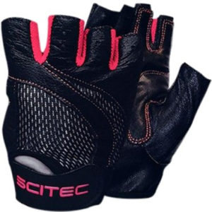 Рукавички Scitec Nutrition Glove Pink Style M Чорно-рожеві (816532010024) надійний