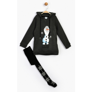 Сукня + колготи Disney Frozen NY FZ16278 110 см Чорне (8691109830906) ТОП в Хмельницькому