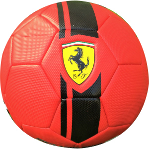 М'яч футбольний Ferrari №5 Червоний (F664R) в Хмельницькому