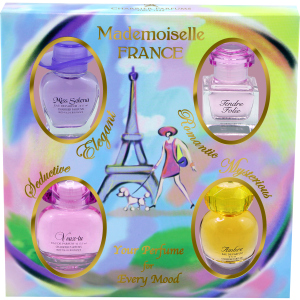 Набір мініатюр парфумерної води Charrier Parfums Mademoiselle France (3442070444112) ТОП в Хмельницькому