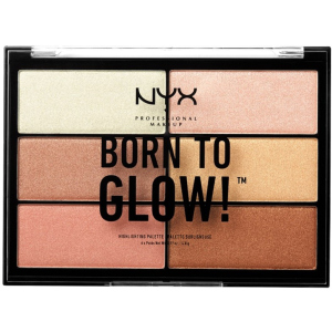 купити Палетка хайлайтерів NYX Professional Makeup Born To Glow Highlighting Palette 4.8 г (800897146184)