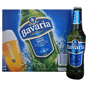 Упаковка пива Bavaria світле відфільтроване 5% 0.5 л x 15 шт (8714800013581) в Хмельницькому