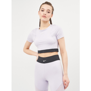 Спортивный топ Nike W Np Aeroadpt Ss Crop Top CJ3586-536 M (193659097412) рейтинг