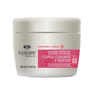 Маска защитная для окрашенных волос Lisap Top Care Repair Chroma Care Protective mask 250 мл (1800070000011) в Хмельницком