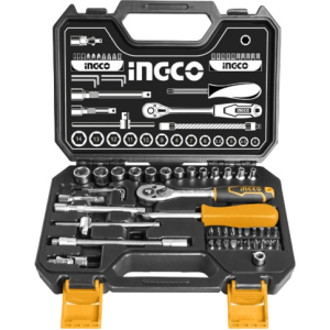 Набір інструментів INGCO Industrial 1/4 " 45 предметів (HKTS14451) рейтинг