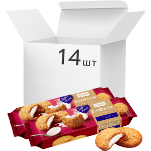 Упаковка печива Roshen Lovita Soft Cream Cookies milk 170 г х 14 шт (4823077633379) в Хмельницькому