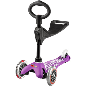 Самокат Micro Mini 3 in 1 Deluxe Purple (MMD012) краща модель в Хмельницькому