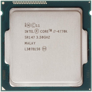 Процесор Intel Core i7-4770K 3.5GHz/5GT/s/8MB (SR147) s1150, tray краща модель в Хмельницькому