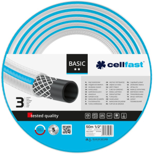 Поливальний шланг Cellfast Basic 50 м 1/2" (10-402) краща модель в Хмельницькому