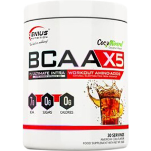 Амінокислота Genius Nutrition BCAA-X5 360 г Кола (5402869110015) в Хмельницькому