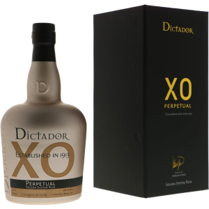 хорошая модель Ром Dictador XO Perpetual в подарочной упаковке 0.7 л 40% (7707284029224)