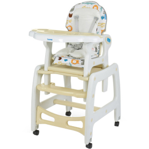 Стільчик для годування Bambi M 1563 (animal beige) (6903317102716) в Хмельницькому