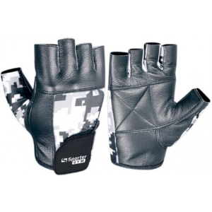 Перчатки тренировочные Sporter Gym Men Fitness Gloves (222.7 A) S Black/Camo (2009999014522) рейтинг