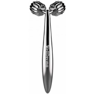 Масажний ролер для обличчя Wellderma Face Lifting Dark Silver Roller (8809502181086) рейтинг