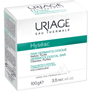 Дерматологическое мыло Uriage Hyseac Dermatological Bar "Без мыла" 100 г (3661434004568) в Хмельницком