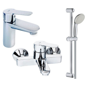 Набор смесителей GROHE BauEdge 123365S (27598001+23605000+23330000) в Хмельницком