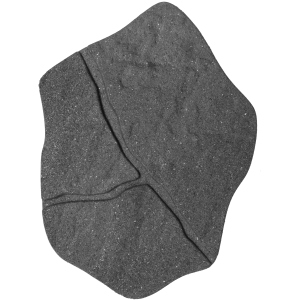 Декор MultyHome Камінь для садових доріжок 38х51 см Сірий (5903104906955) ТОП в Хмельницькому
