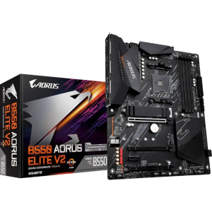 Материнская плата gigabyte b550 aorus elite v2 лучшая модель в Хмельницком