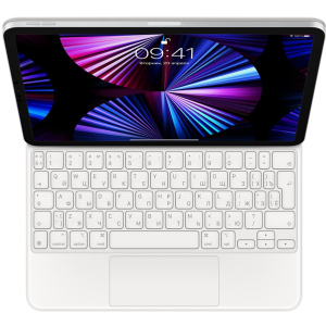 Обложка-клавиатура Apple Magic Keyboard для iPad Pro 11 2021 и iPad Air 2020 White (MJQJ3RS/A) ТОП в Хмельницком