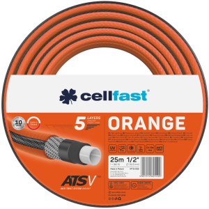 Шланг садовый Cellfast Orange 25 м 1/2'' (15-002) ТОП в Хмельницком