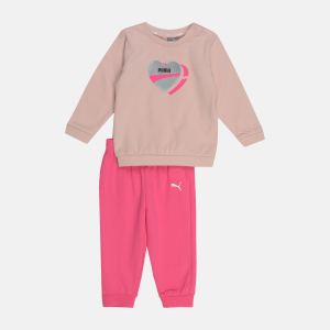 Спортивний костюм дитячий Puma Minicats Alpha Crew Jogger 58335515 80 см Peachskin (4062453395252) в Хмельницькому