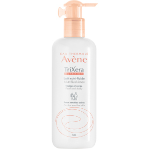 Легке живильне молочко для обличчя та тіла Avene TriXera Nutrition 400 мл (3282770074727) рейтинг