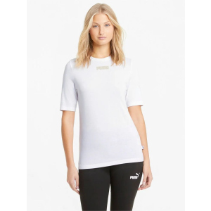 Футболка Puma Modern Basics Tee 58592902 M White (4063697256811) ТОП в Хмельницькому