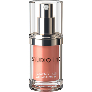 Ультра-легкие сияющие румяна Studio 10 Plumping Blush Glow-Plexion Peach 15 мл (5060377060095)