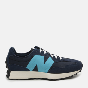 Кросівки New Balance 327 MS327FD 40.5 (8) 26 см Чорні з блакитним (194768885426) в Хмельницькому