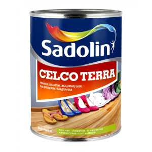 Лак для пола Sadolin Celco Terra 45 1 л Полуглянцевый ТОП в Хмельницком